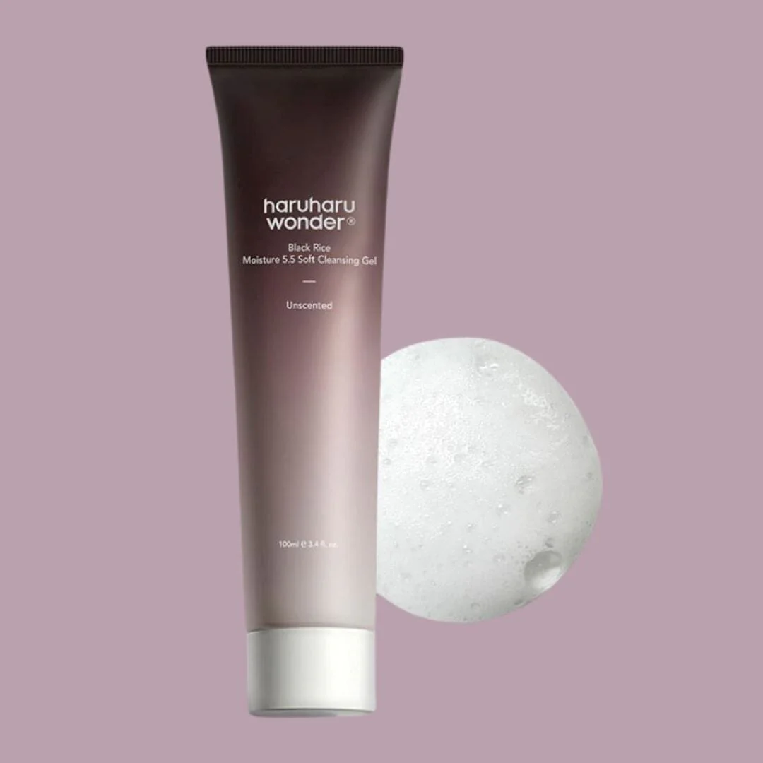 Haruharu Wonder Black Rice Moisture 5.5 Soft Cleansing Gel 100ml
