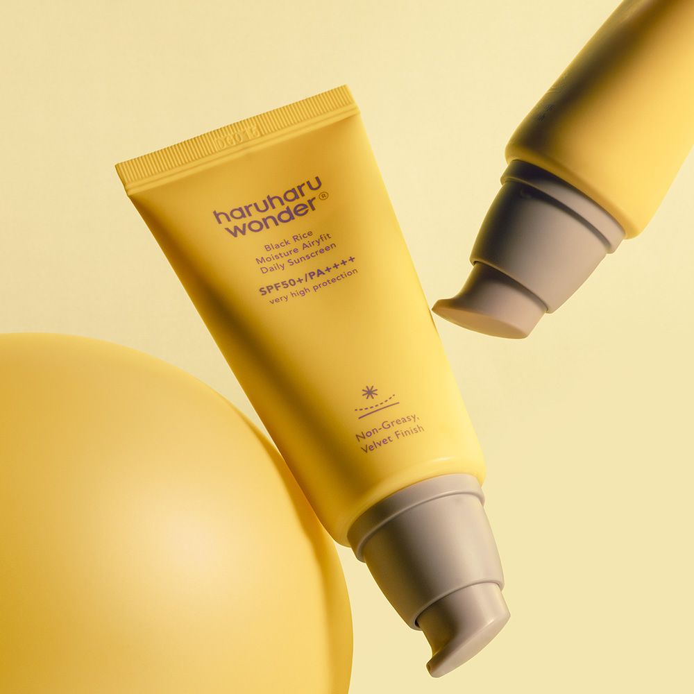 Haruharu Wonder Black Rice Moisture Airyfit Daily Sunscreen SPF50+ PA++++ 50ml