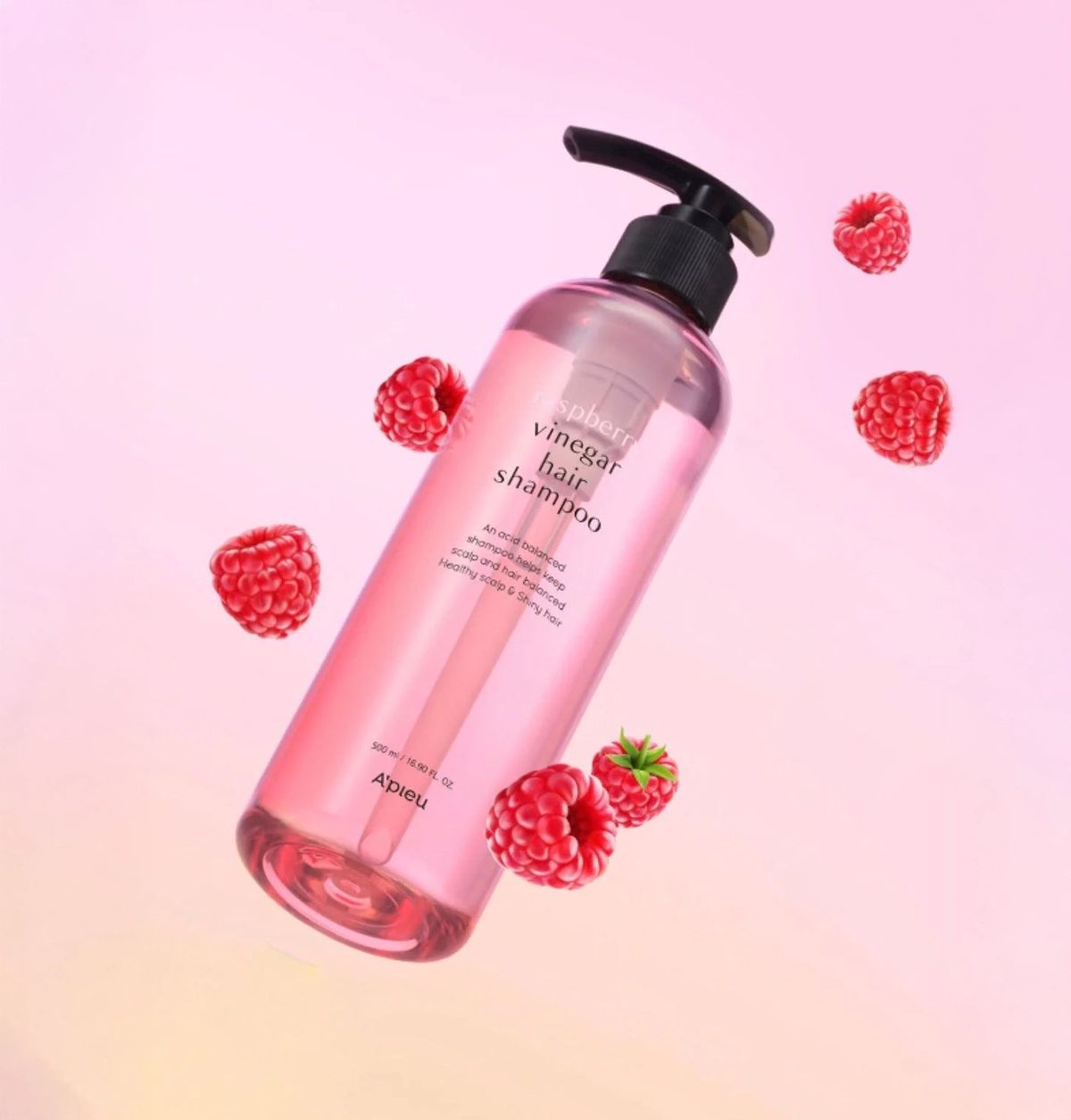 A'pieu Raspberry Vinegar Hair Shampoo 500ml